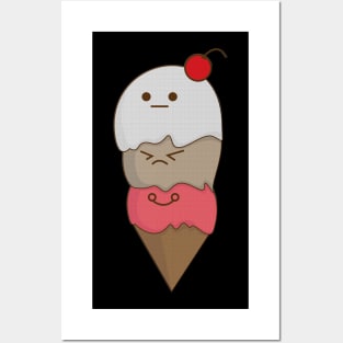 ice cream Posters and Art